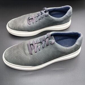 Cole Haan GrandPro Rally Navy Sneakers Laser Cut Mens 9.5M C31422